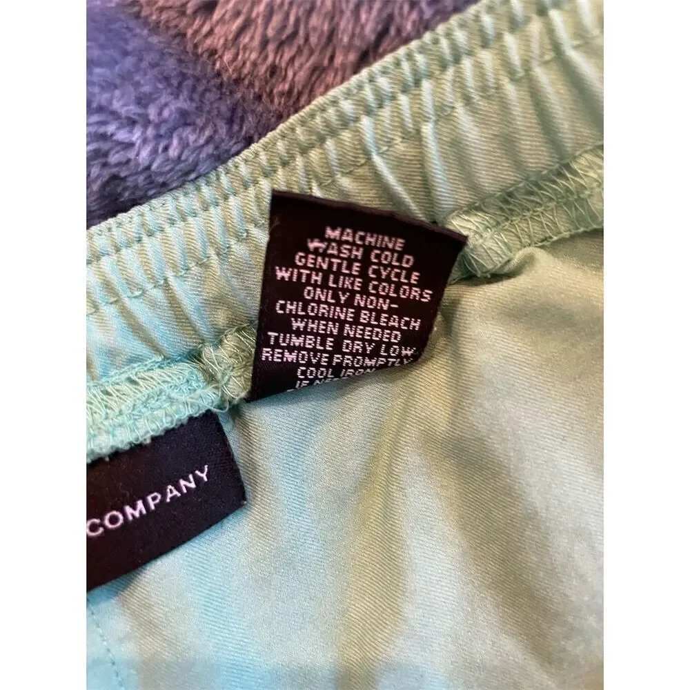 *3/$15 New York & Company Women's Cropped Pants M Light Green Casual - Picture 6 of 11